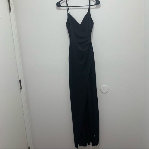 Emerald Sundae Black Spaghetti Strap Dress Size XS​ - Picture 1 of 9